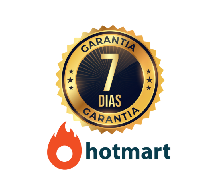 Garantia de 7 dias pela Hotmart